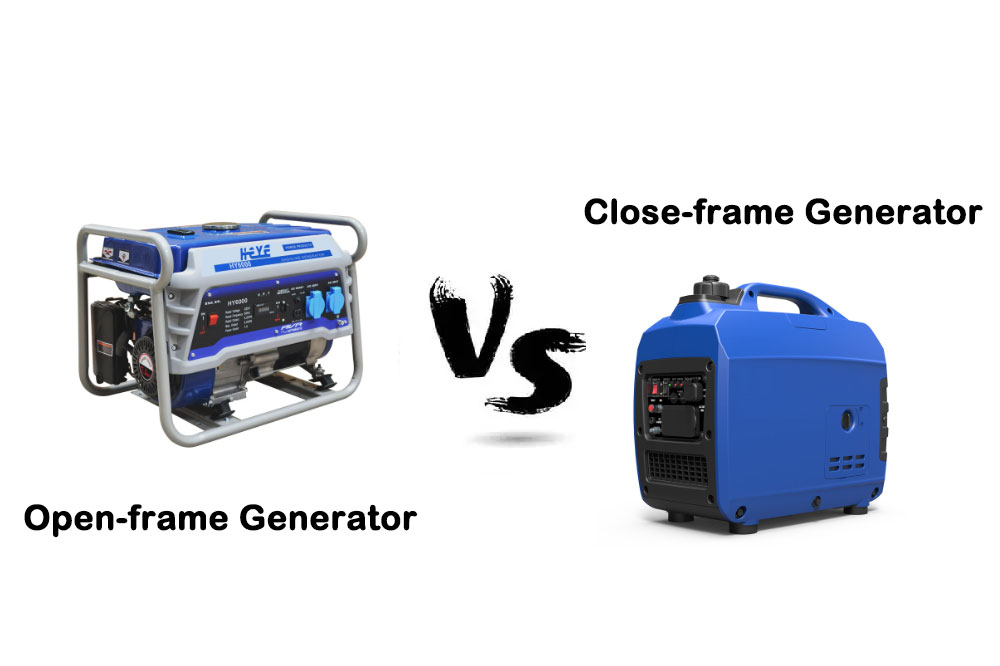 Open Frame Generator VS Closed Frame: Your Complete Guide